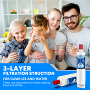 Refrigerator Water Filter Replacement for 4396508, 4396510, 4396508p, 4396547